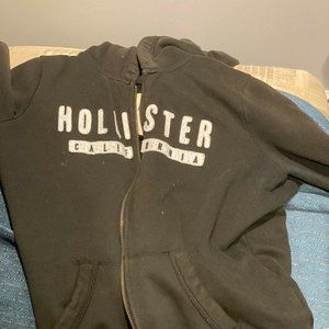 old Hollister zip hoodie